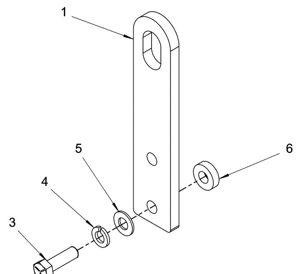 Engine Group - Lift Eye And Belt Diagram and Parts List for 076355-03  Briggs and Stratton Generator